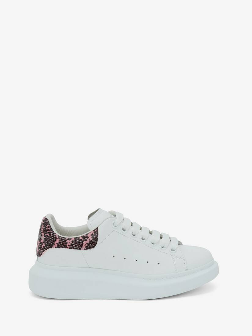 Zapatillas Alexander McQueen Oversized Mujer - Blancos/Rosas - Mexico 691-EBMWVO